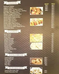 Garam & Grill menu 1