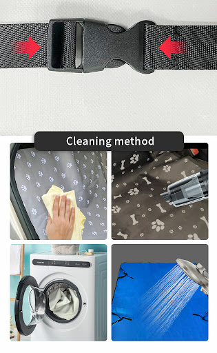Title 8, Car Pet Mat Rear Seat Waterproof and Dirt Resis...
