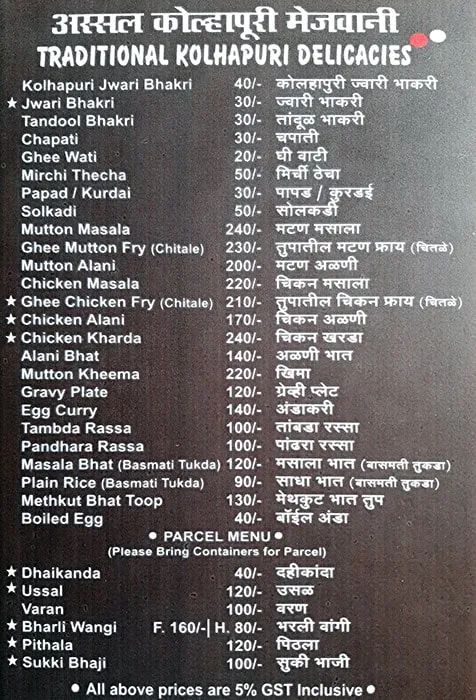 MH-09 Shetkari menu 