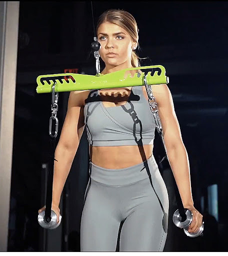 Title 6, Flying Bird Clip Chest Biceps Bend Lift Fitness...