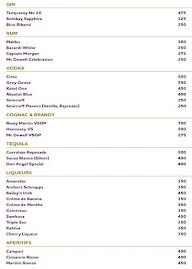 IQ Lounge Bar - Mercure Hyderabad KCP menu 1