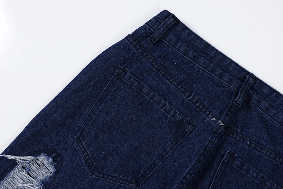 Heren Patchwork Jeans Losse Pasvorm – Casual Stijl met Patches, Comfortabele, Ruime Jeans, Perfect voor een Trendy Look, Ideaal voor Dagelijks Gebruik en Vrije Tijd
