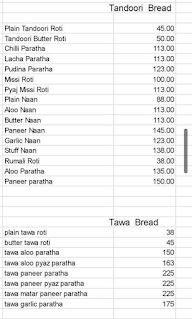 Food Of Dreams menu 4