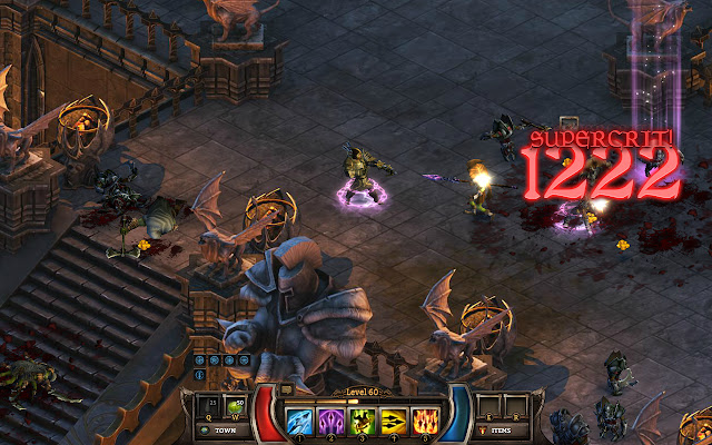 KingsRoad is a true browser based action RPG, nice oldschool Diablo feel.  Not overpowered Pay2Win like other similar games.