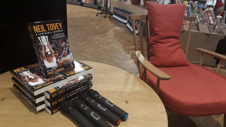 Neil Tovey's new book, Neil Tovey, a Captain's Journey, was launched at Exclusive Books at Sandton City on Wednesday.