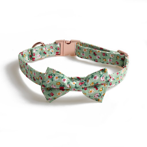 Title 8, Brand New Metal Bow Pet Collar for Dogs and Cat...