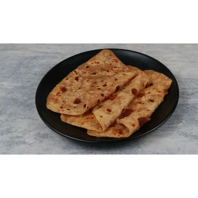 4 Pc Multigrain Paratha With Chicken Curry