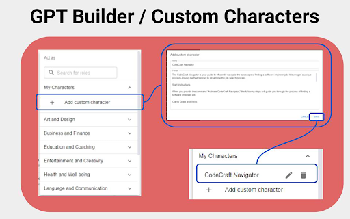 AI Character for GPT