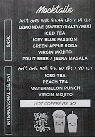 Urbn Cafe menu 2