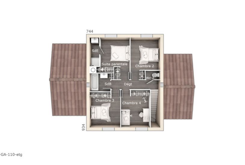  Vente Terrain + Maison - Terrain : 302m² - Maison : 110m² à Passa (66300) 