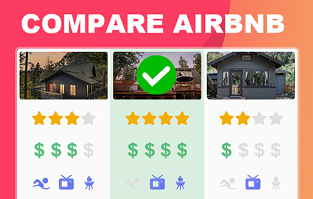 Compare Airbnb side-to-side small promo image