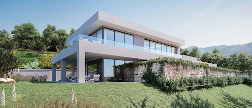 Modern villa with terrace and green garden - Property purchase in Benahavís, 4 rooms, 4 bedrooms