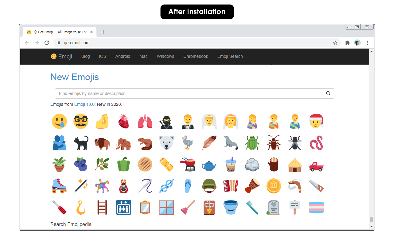 Twemoji for Chrome Preview image 1