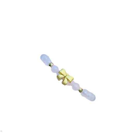Title 1, 14k Gold Bow and Tian Qingyu Bracelet, a beauti...