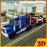 Euro Truck Car Transporter 3D: Cargo Simulator 1.0 Icon