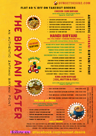 The Biryani Master menu 2