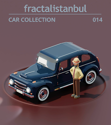 Car 014 - Dark Blue 02/10