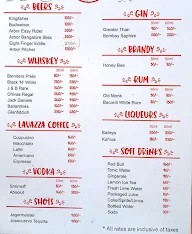 Bj's Bar & Grill menu 1