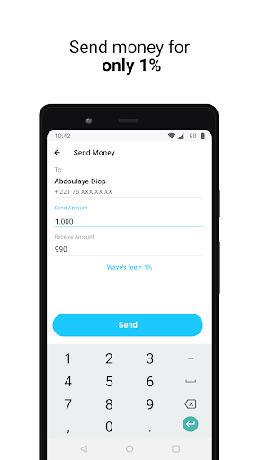 Screenshot Wave - Mobile Money