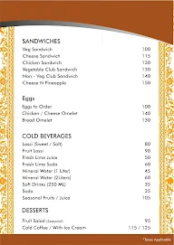 Bharath Restaurant menu 1