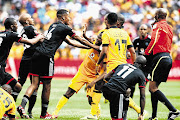 Orlando Pirates v Kaizer Chiefs starting line ups 6 December 2014 , FNB Stadium.