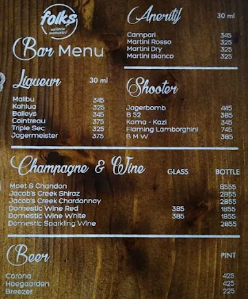 Folks menu 