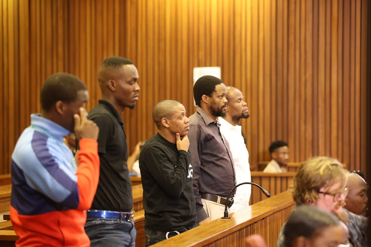 Five men accused of murdering Bafana Bafana player Senzo Meyiwa are being tried for the 2014 crime.