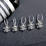 5 Silver Skulls
