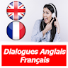 dialoge anglais français audio icon