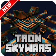 New TRON Skywars Map for Minecraft PE  Icon