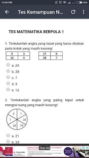 Soal TPA Tes Potensi Akademik Lengkap