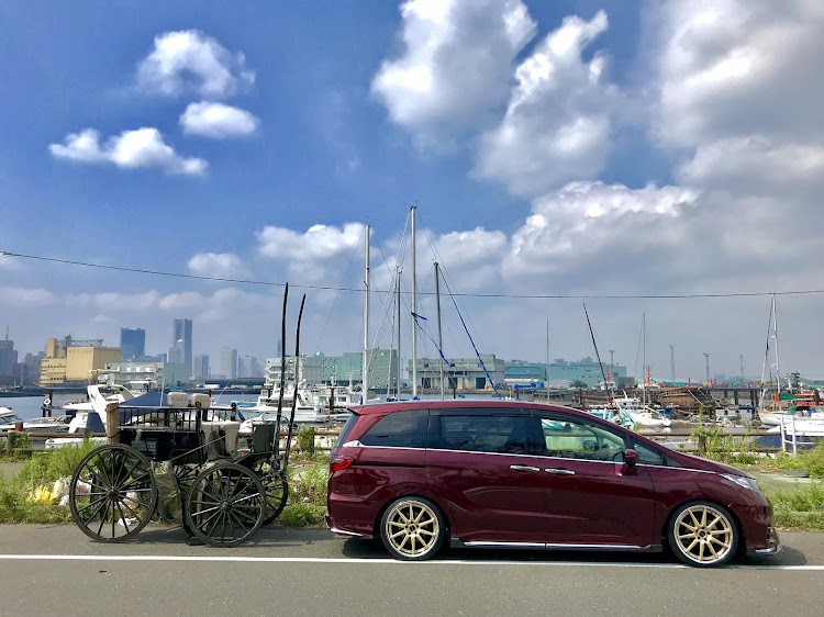 オデッセイのドライブ・横浜でみつけたもの・馬車TAXI・働く乗物シリーズに関するカスタム事例の投稿画像3枚目