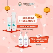 Combo Xịt Diệt Khuẩn, Khử Mùi 300Ml Và Lõi Thay Thế To Baby Fresh An Toàn Cho Bé 300Ml - Joona Baby Việt Nam