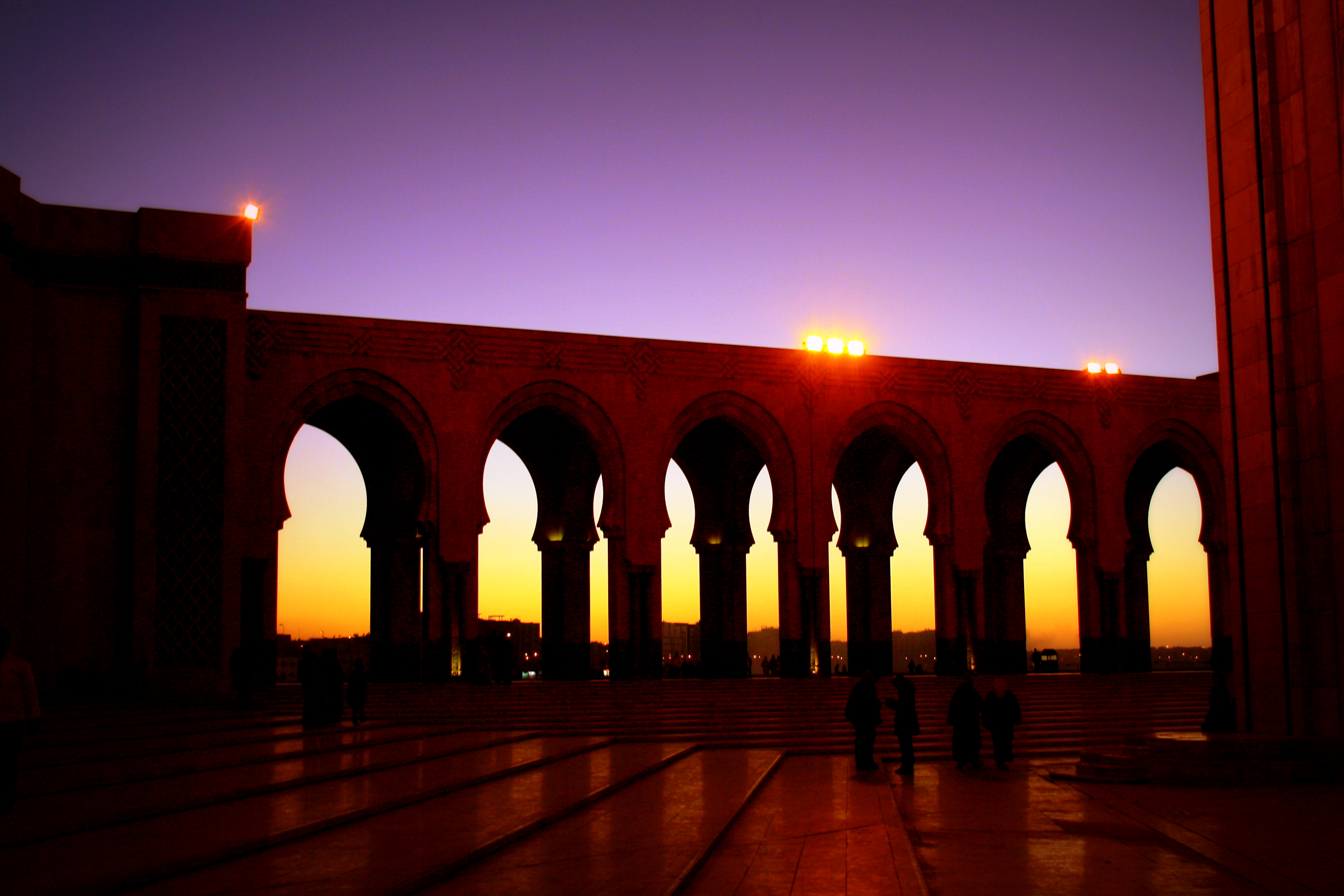 Moschea al tramonto di Barbara