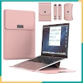 Túi Da Đựng Laptop 4 Trong 1 Cho Macbook Air Pro Hp Lenovo Dell Acer Asus Notebook