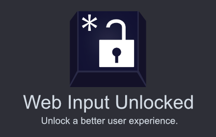 Web Input Unlocked small promo image