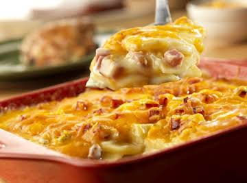 Fredas Scalloped Potatoes with ham