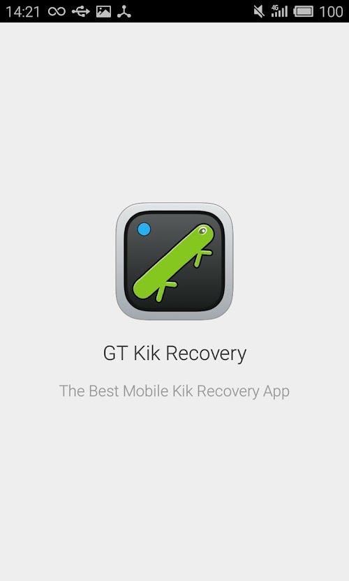 Android application GT Kik Recovery screenshort