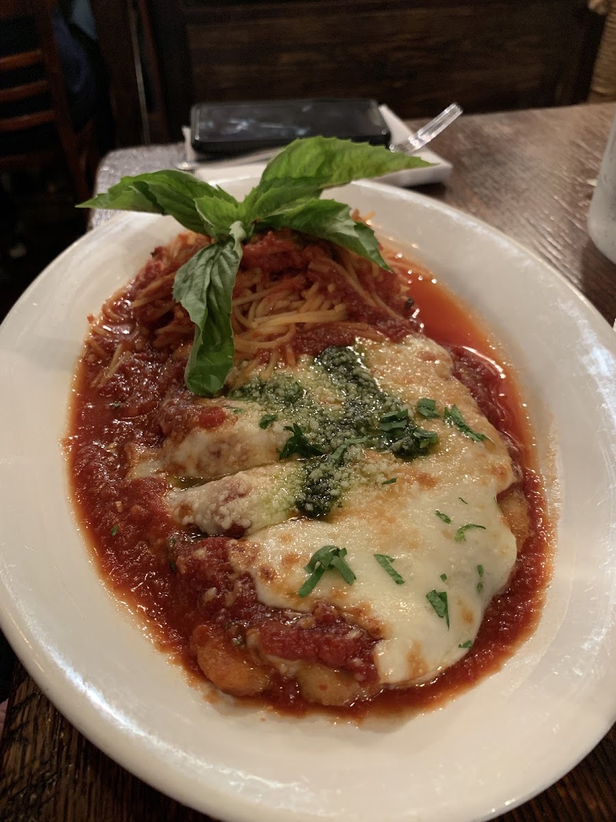 GF Chicken parm