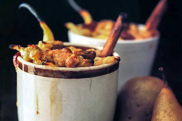 Pear-Cranberry Crumble