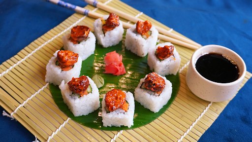 Crunchy Mushrooms Sushi