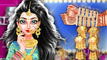 Indian Wedding Games-Makeup Screenshot