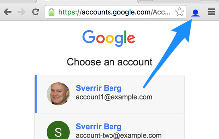 Google Account Chooser Preview image 0