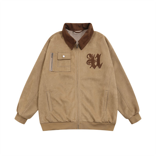 Title 8, Mens Color Matching Lapel Jacket