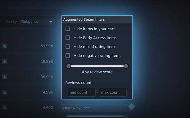 Augmented Steam Preview image 10