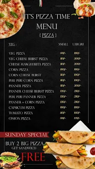 It's Pizza Time menu 2