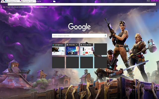 Fortnite (Video Game) Wallpaper 1920X1080 HD chrome extension