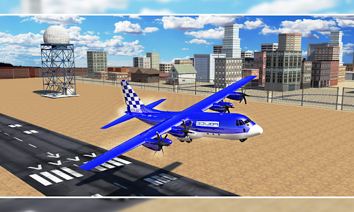 Police Airplane Transport Car 1.2 APK + Мод (Бесконечные деньги) за Android