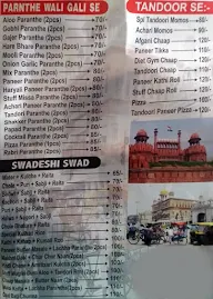 Fresh Cheq Ticket To Chandni Chowk menu 1