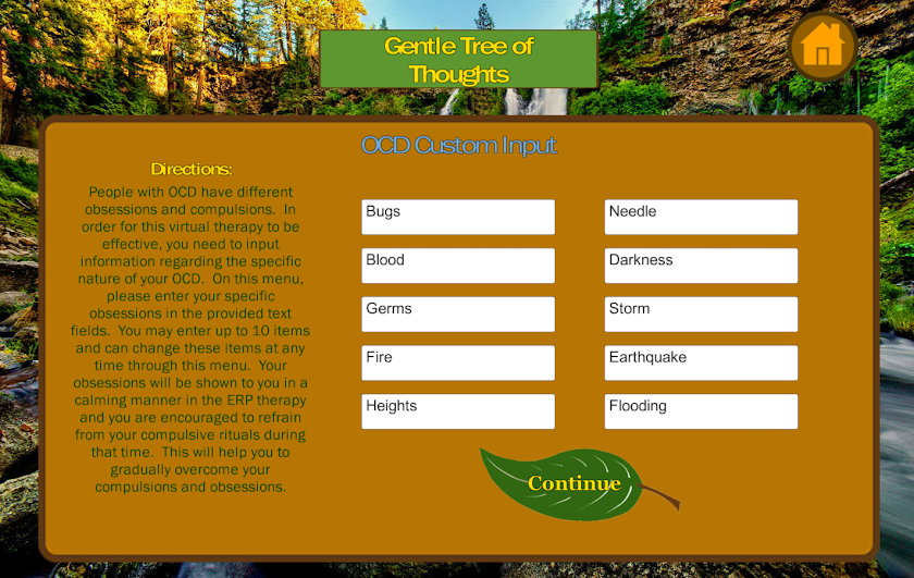 Tranquility: OCD Treatment App Screen 3